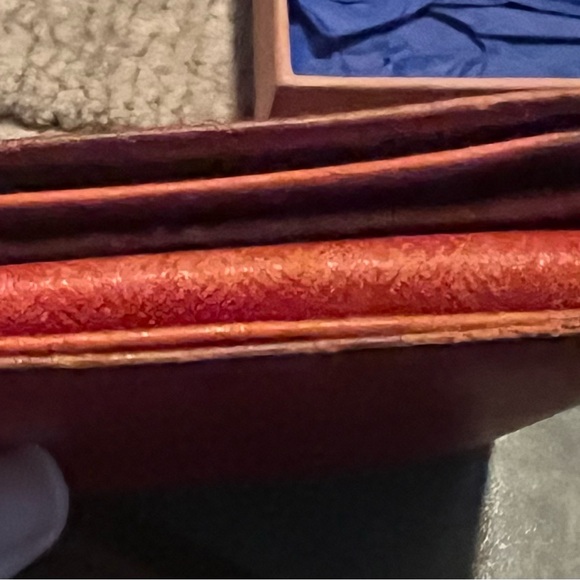 Louis Vuitton Red Epi Bi-fold Wallet - Picture 10 of 15